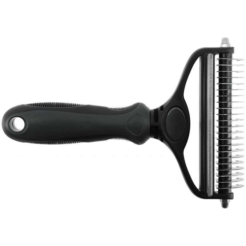 2-en-1 brosse et peigne à mue HIPPOTONIC