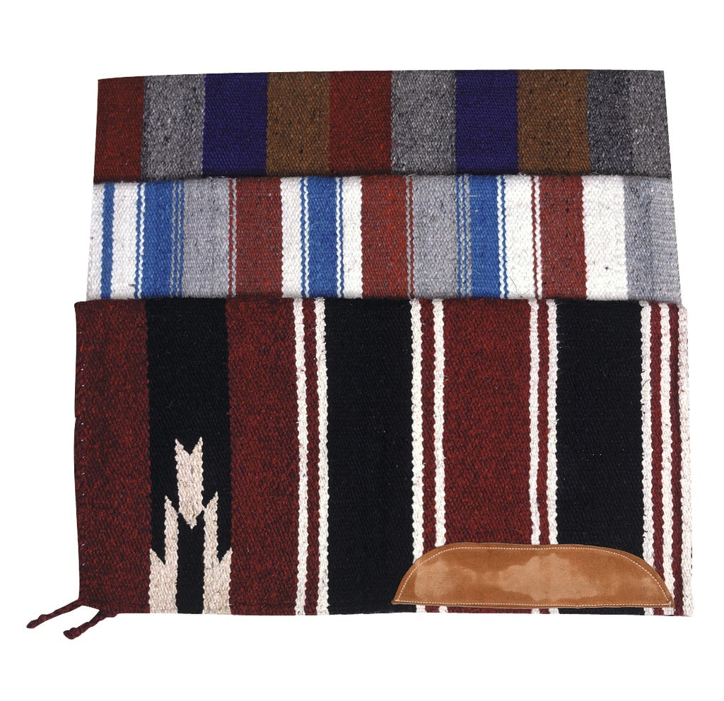 Tapis navajo WESTRIDE en "Cuir"