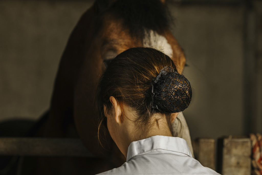 Résille pour cheveux EQUITHEME "FLORAL"