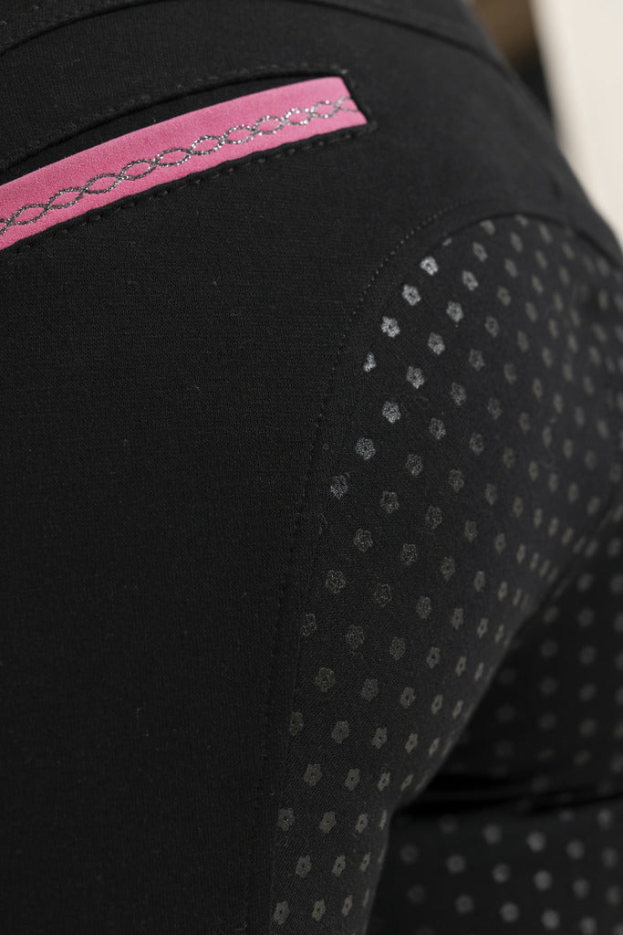PANTALON EQUITHÈME "KYLIE", FOND SILICONE
