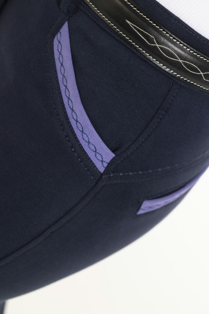 PANTALON EQUITHÈME "KYLIE", FOND SILICONE