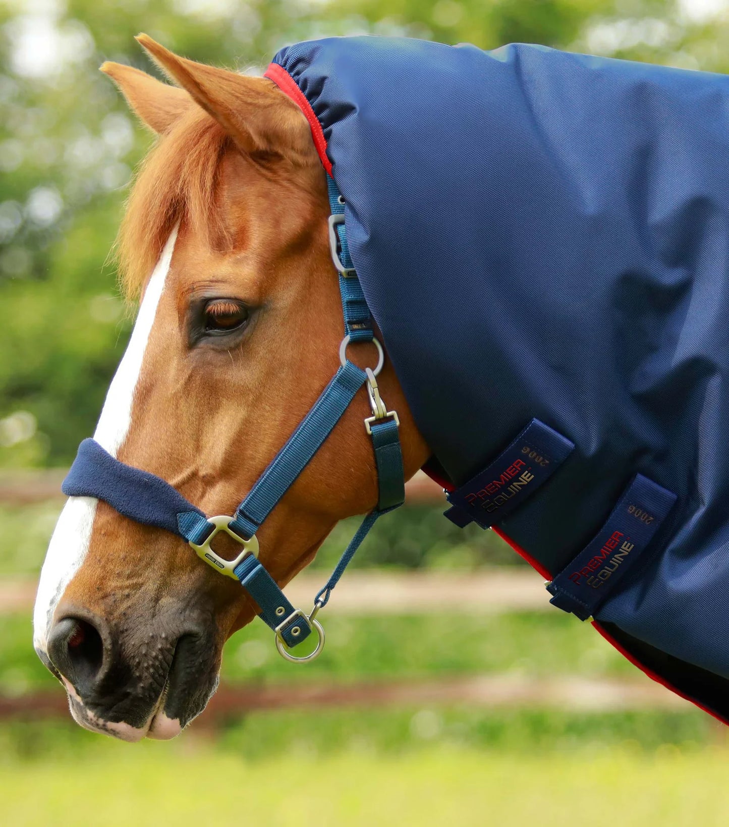 Couverture d'extérieur PREMIER EQUINE "TITAN 1680D" 450g avec couvre-cou ajusté amovible