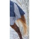 Couverture d'extérieur EQUITHÈME "TYREX 600D" BELLY BELT 300g