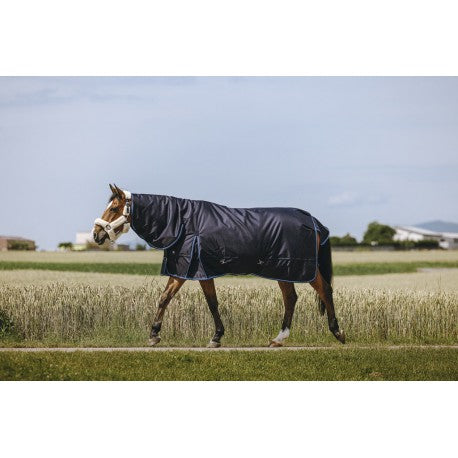 Couverture d'extérieur RIDING WORLD "ECO 600D" COMBO 0g avec couvre-cou intégré