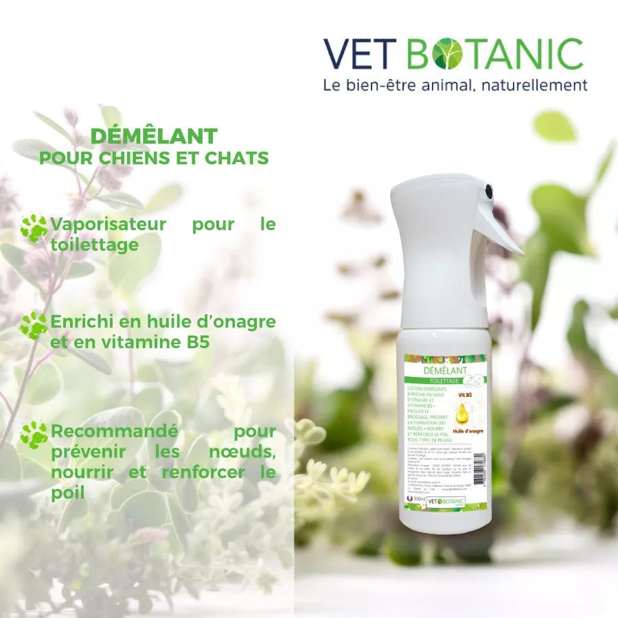 DEMELANT ENRICHI EN HUILES VEGETALES – Toilettage du chien et du chat