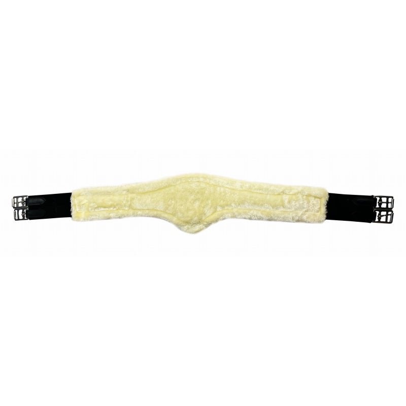 Sangle TdeT anatomique, en cuir et mouton amovible