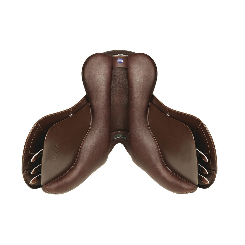 Selle BATES "MIXTE" SC CAIR®, troussequin carré, en cuir