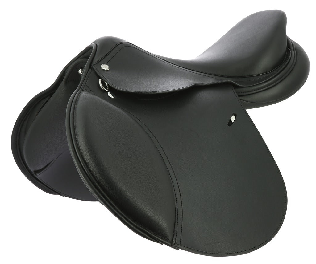 Selle d'obstacles ERIC THOMAS HYBRID "NEW", en cuir