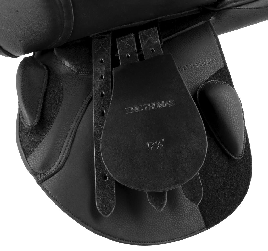 Selle mixte ERIC THOMAS HYBRID "NEW" (aussi en 15''), en cuir
