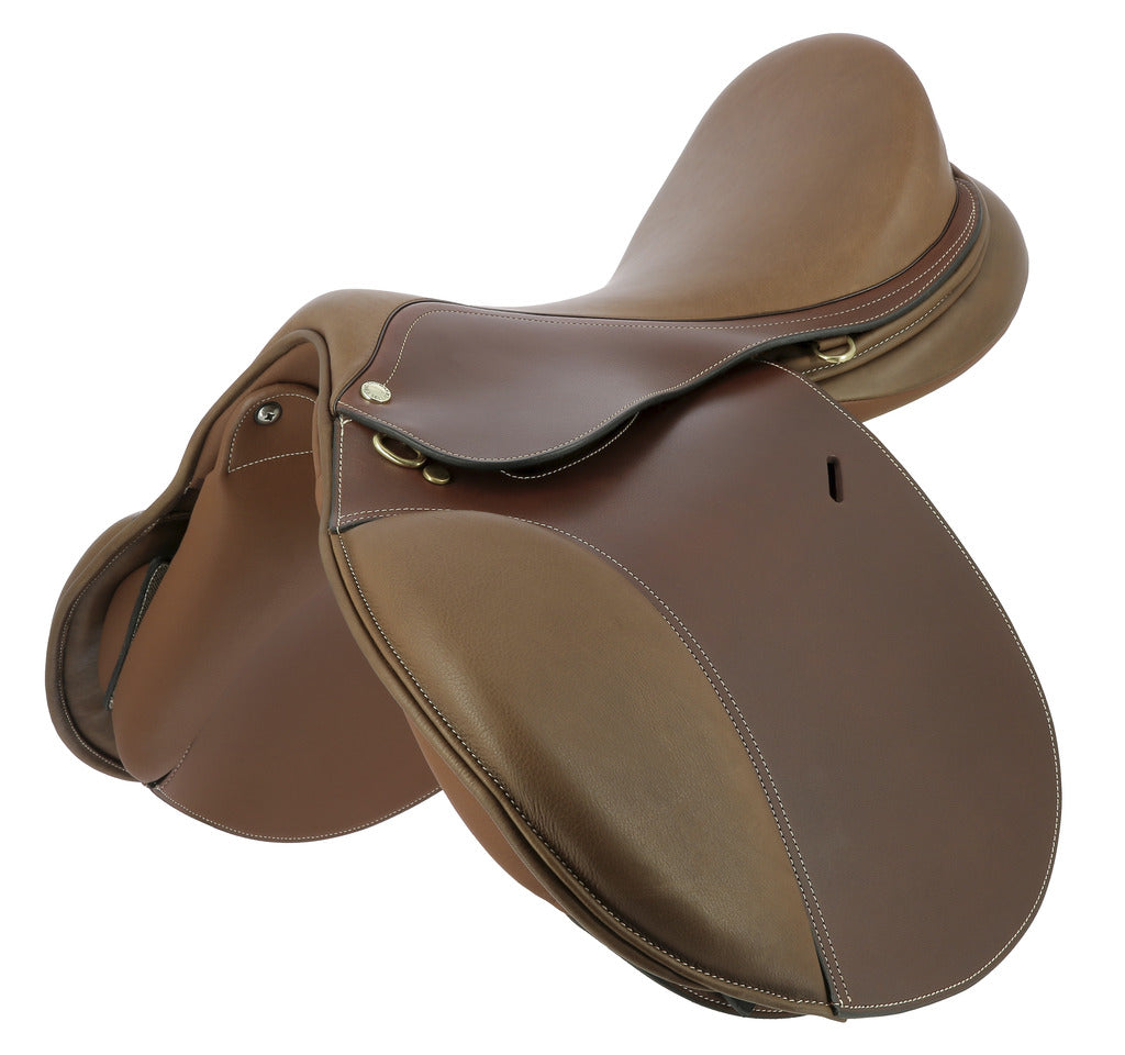 Selle mixte ERIC THOMAS HYBRID "NEW" (aussi en 15''), en cuir