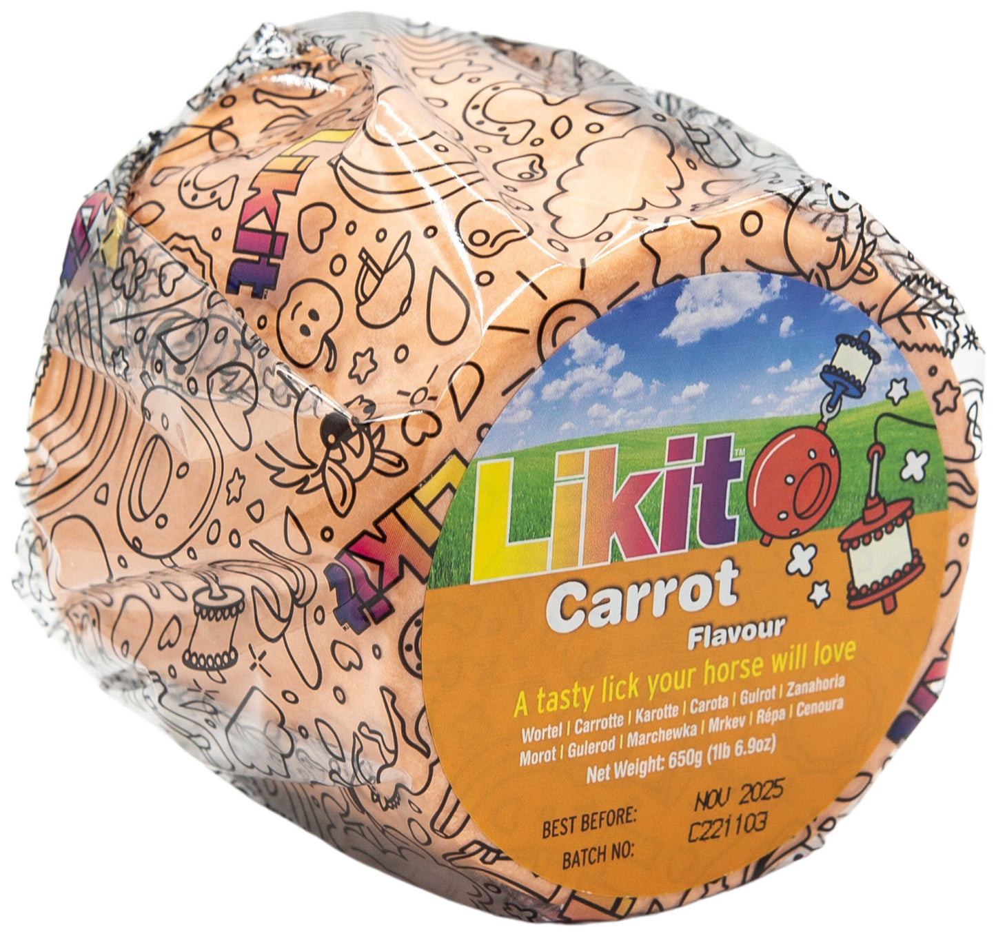 Pierre à lécher LIKIT (650 g) - 6 saveurs à choix