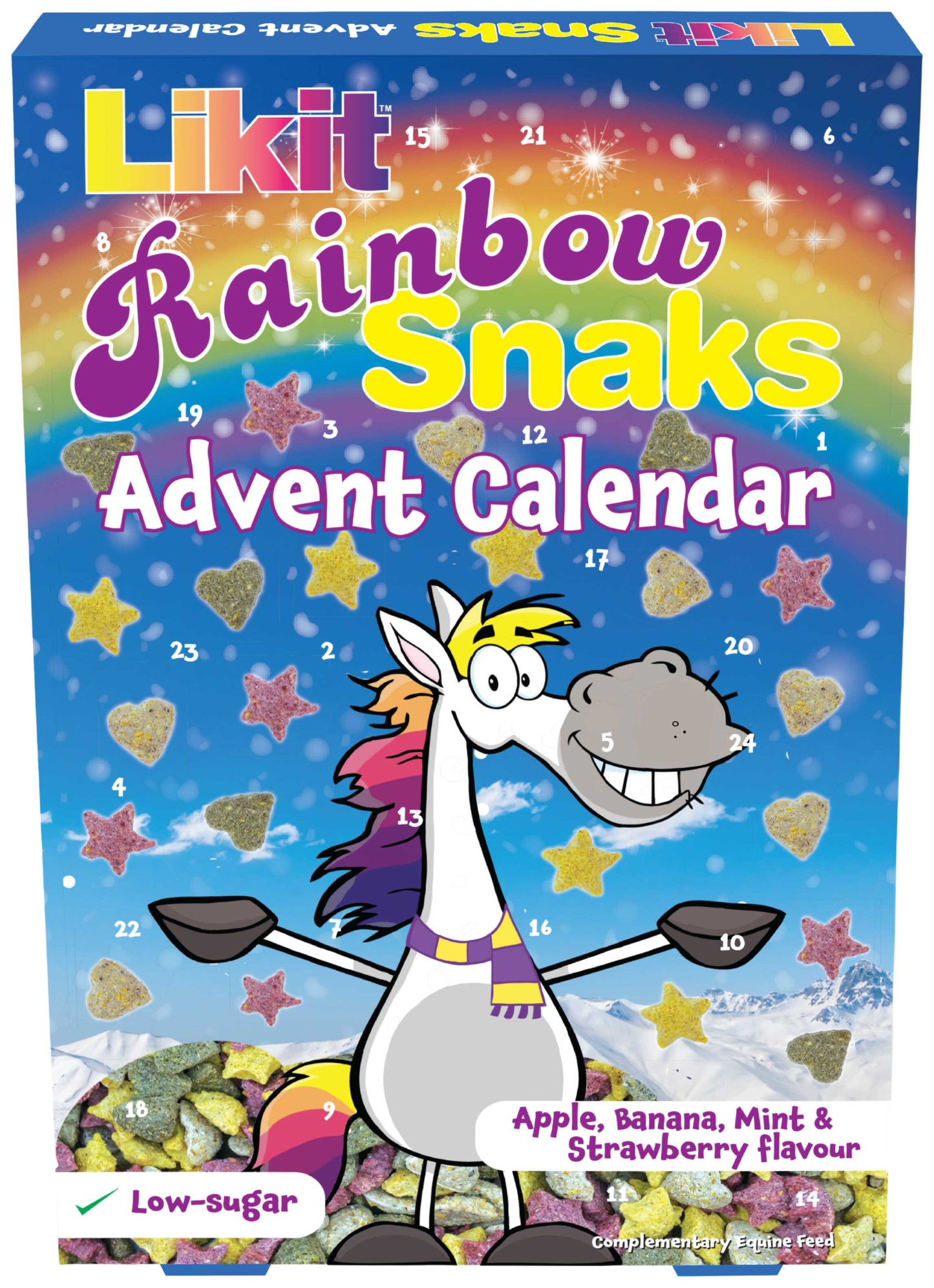 Calendrier de l'Avent LIKIT - Rainbow allégé - 200 g