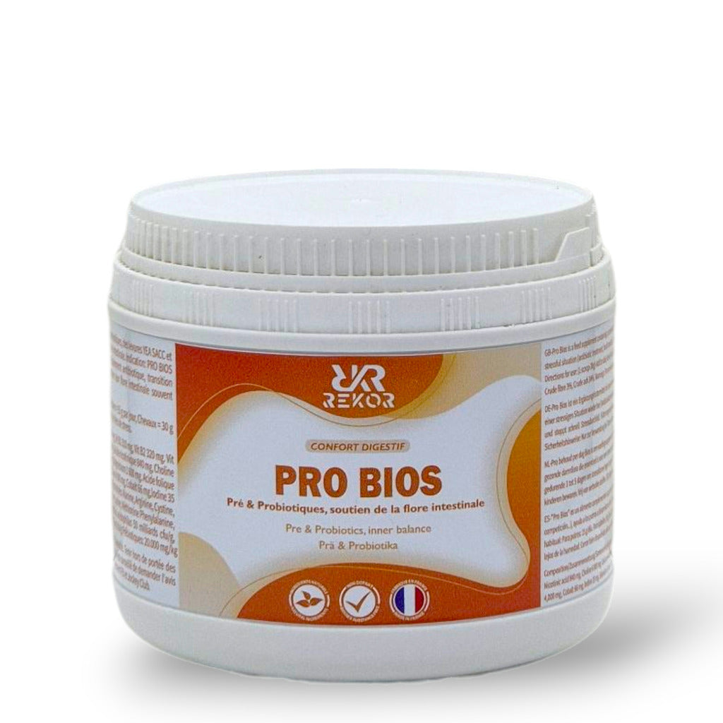 PRÉ ET PROBIOTIQUES REKOR "PRO BIOS"