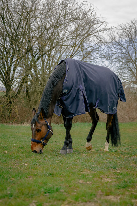 Chemise d'extérieur EQUITHÈME - Anatomic combo 1200D 50g avec attaches pour couvre-cou amovible (non fourni)