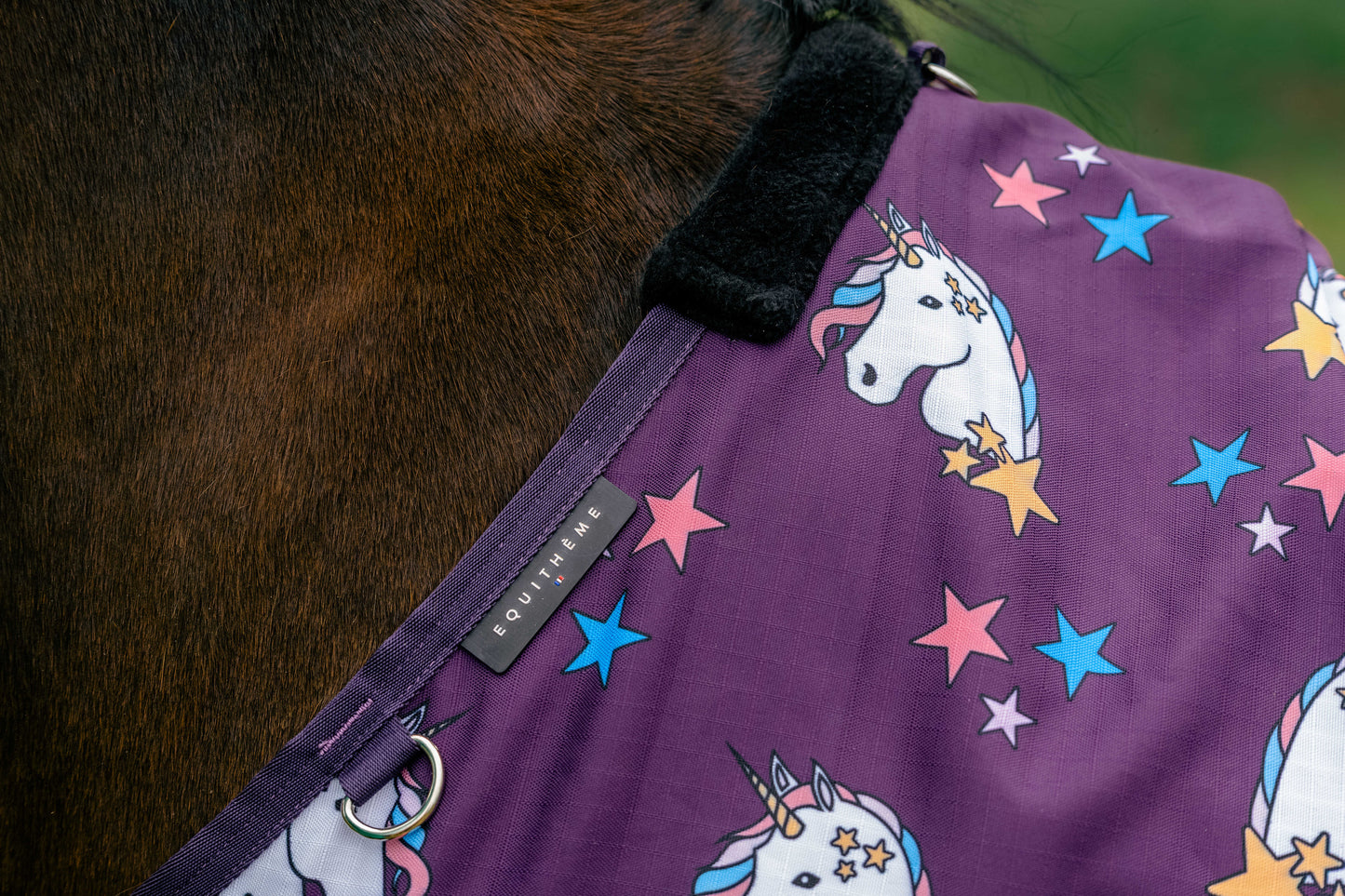 Chemise EQUITHÈME - Licorne standard 600D imperméable et respirante - 80 à 120 cm
