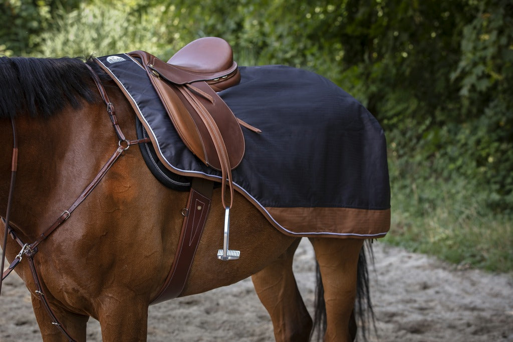 Couvre-reins EQUITHÈME "TYREX 600 D" imperméable, doublé polaire