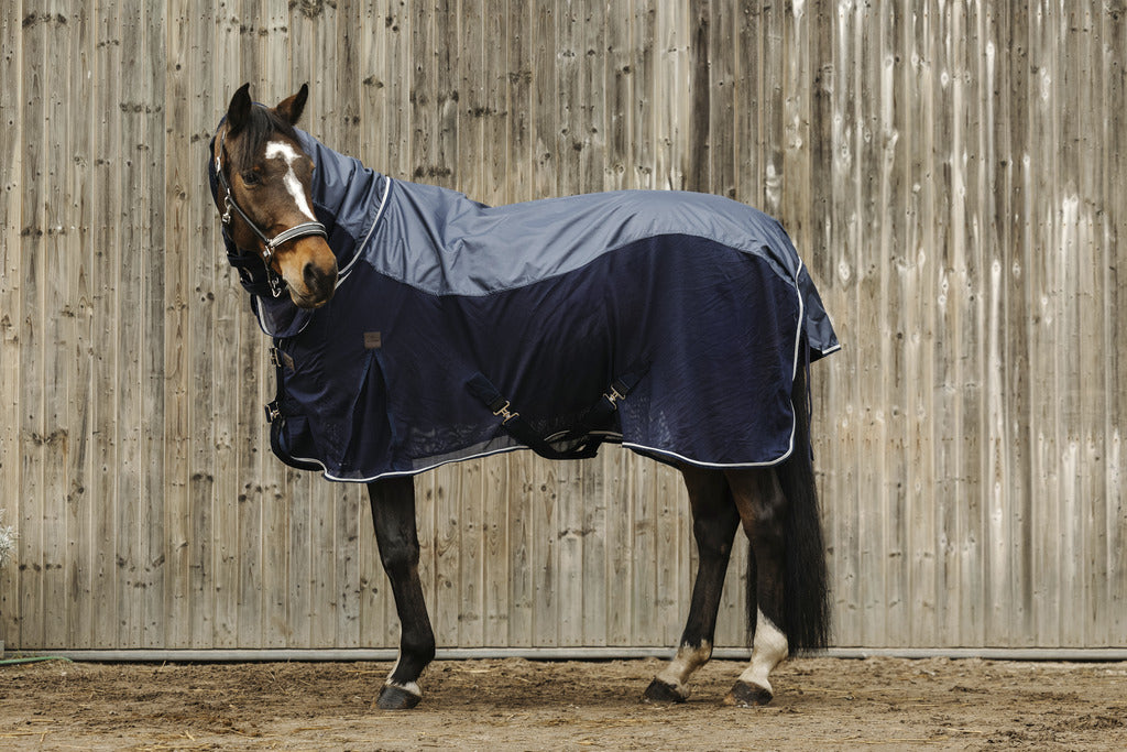 Couverture " MIXTE" EQUITHEME imperméable et mesh
