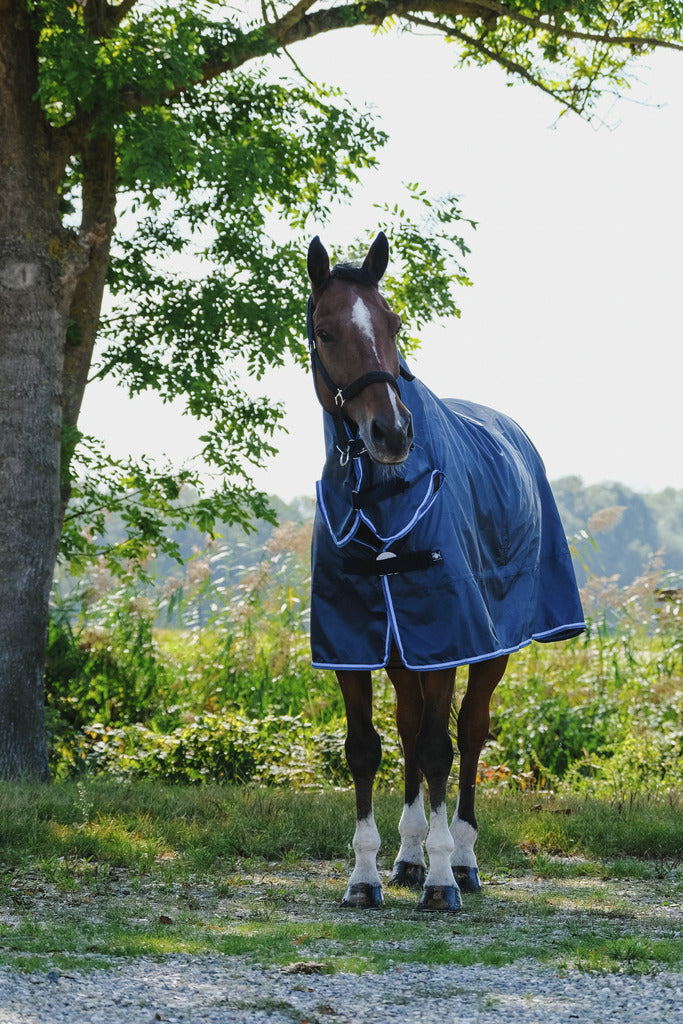 Couverture de pluie Combo RIDING WORLD avec couvre-cou intégré