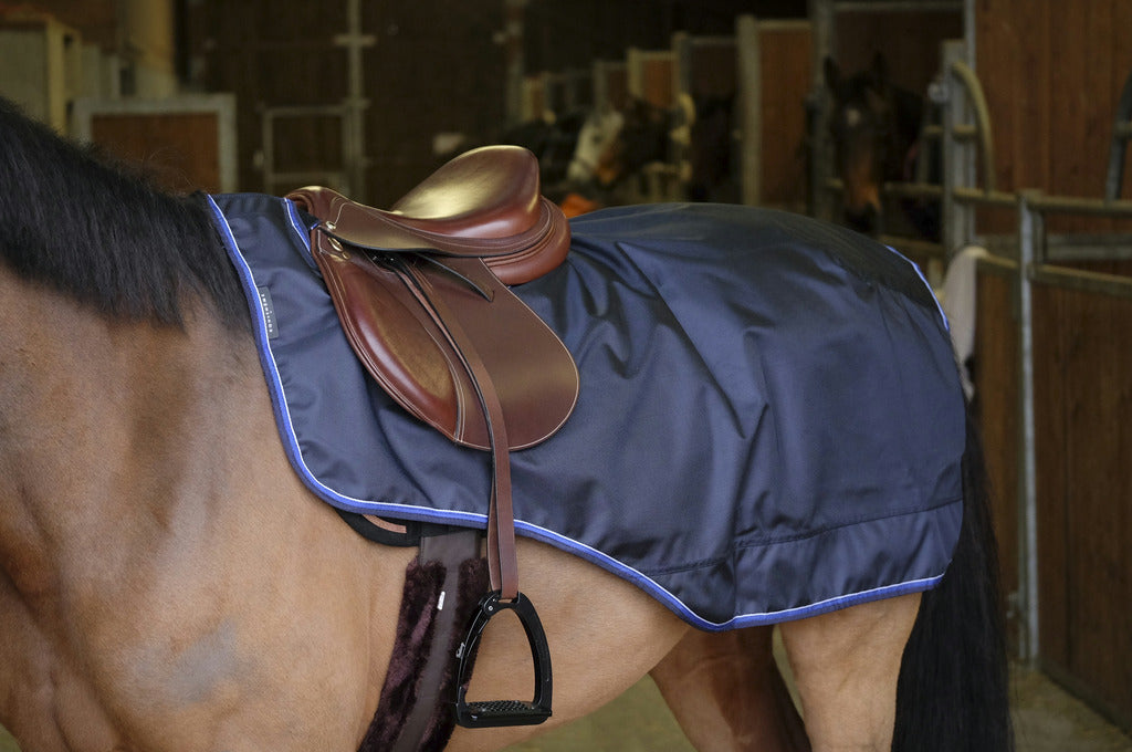 Couvre-reins EQUITHEME "TYREX 1680D", imperméable, doublure COOLMAX