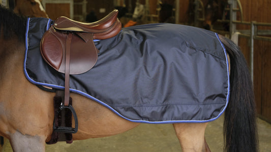 Couvre-reins EQUITHEME "TYREX 1680D", imperméable, doublure COOLMAX