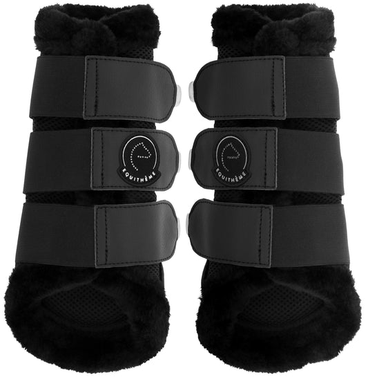 Guêtres fermées Je t'aime EQUITHÈME - Snuggy - 2 coloris