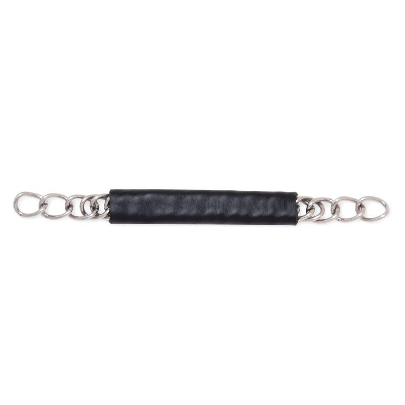 Gourmette METALAB en cuir