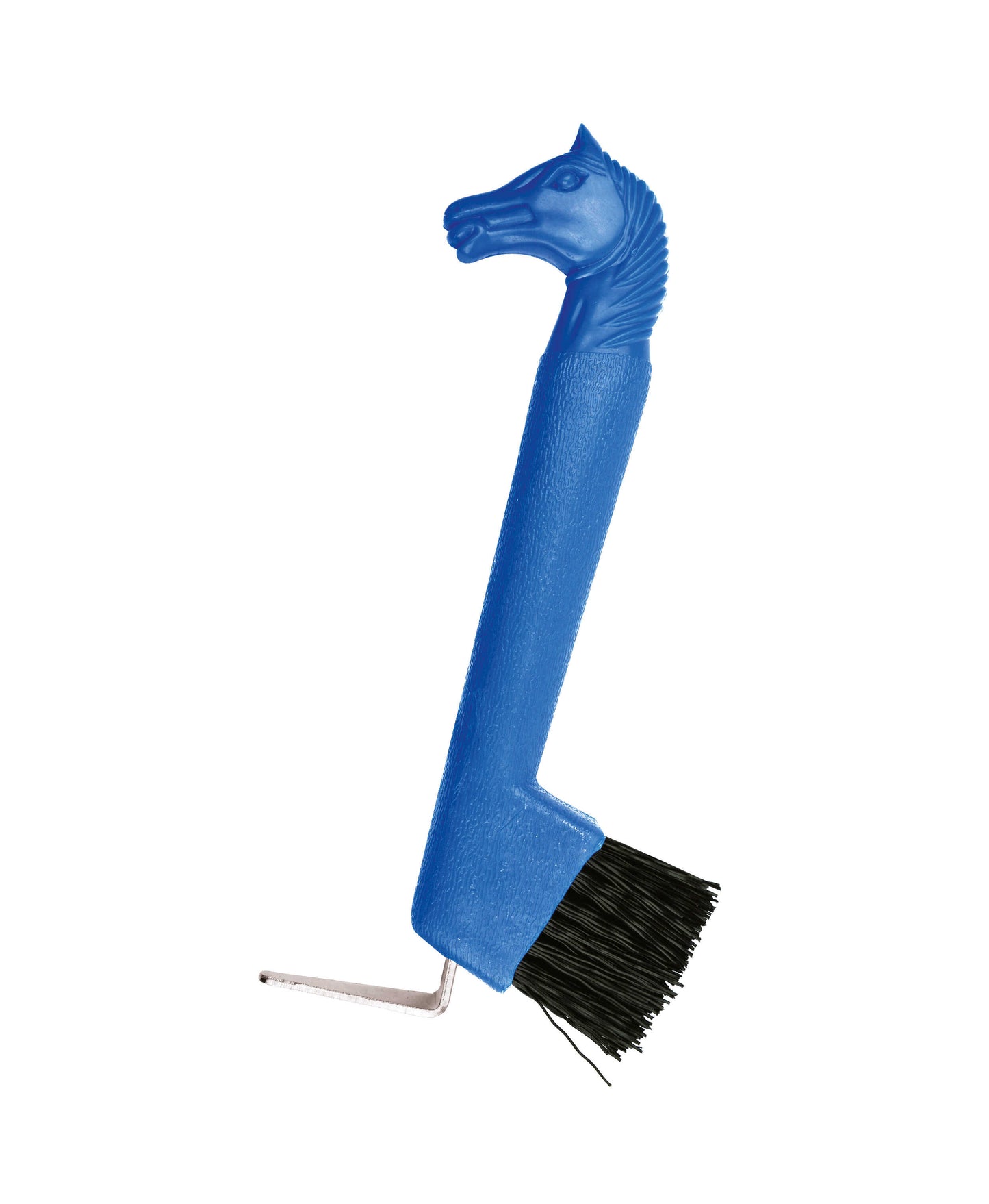 Cure-pied brosse HIPPOTONIC - Tête de cheval - 5 coloris à choix