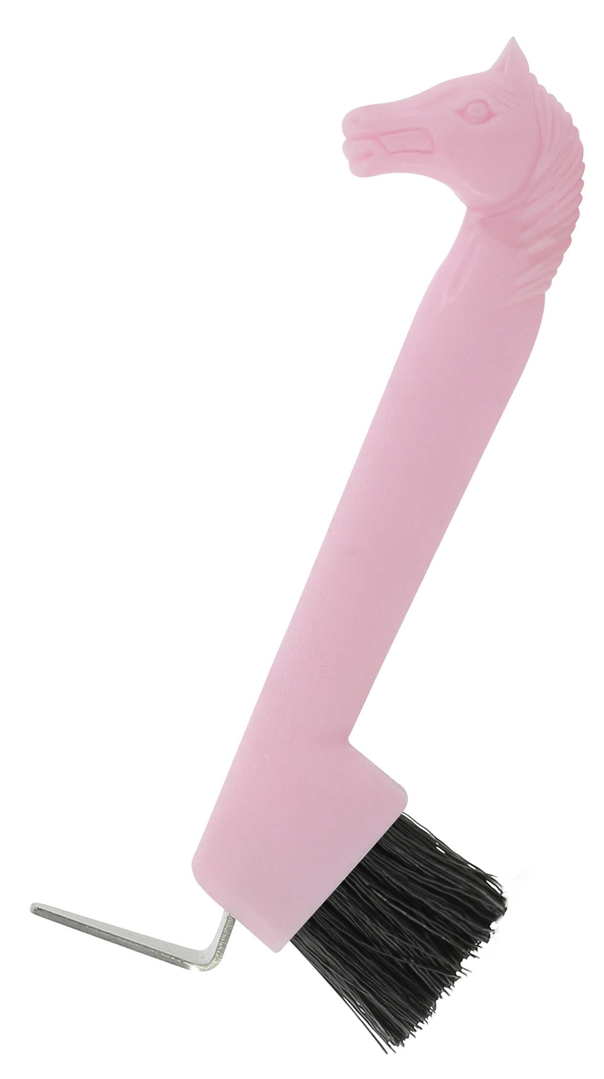 Cure-pied brosse HIPPOTONIC - Tête de cheval - 5 coloris à choix