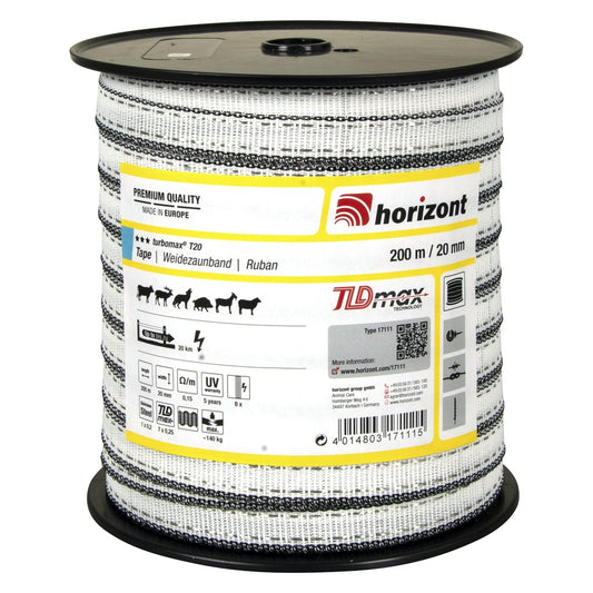 RUBAN HORIZONT "TURBOMAX" T20 (200m)