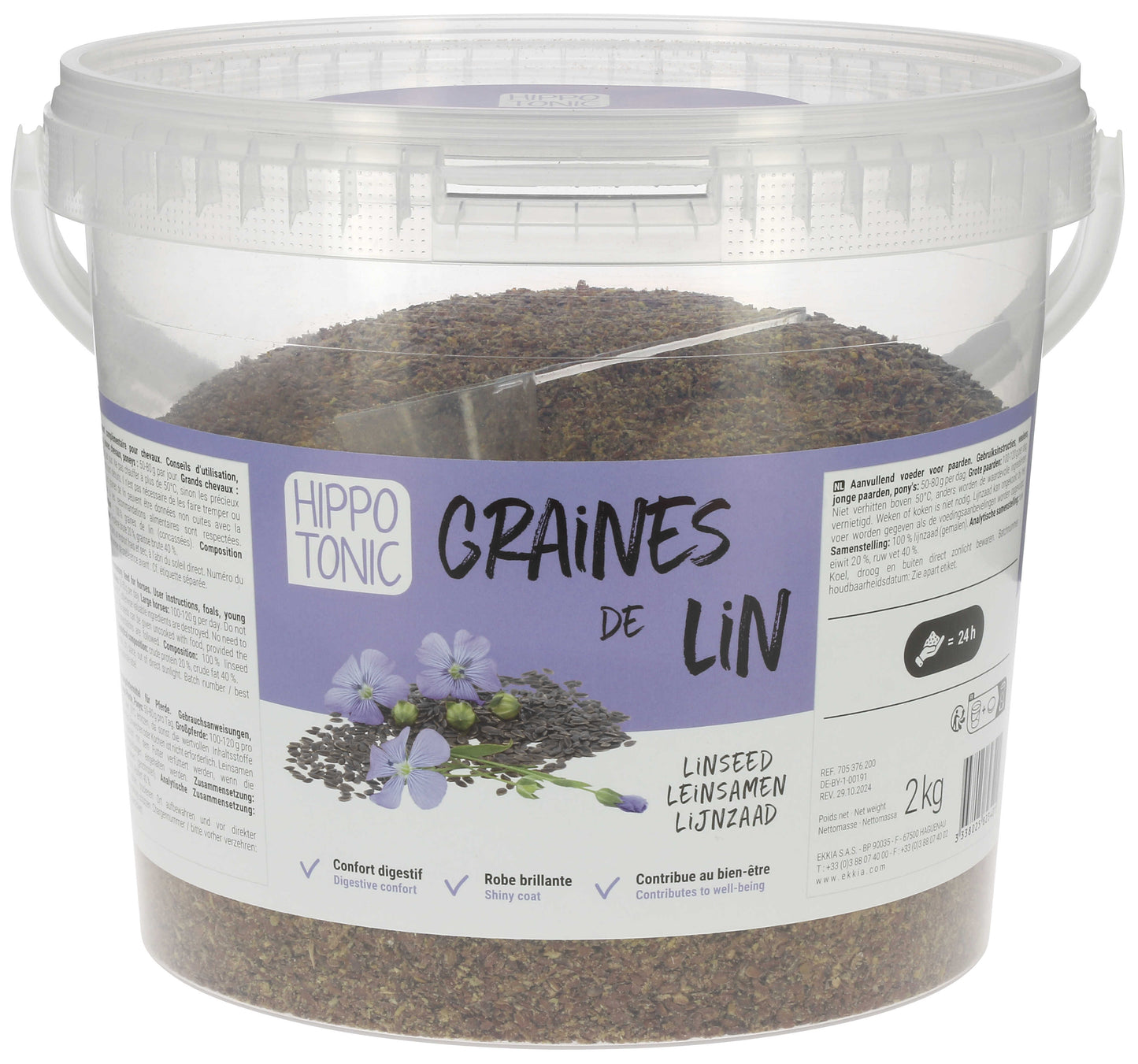Graine de lin HIPPOTONIC - 2 kg