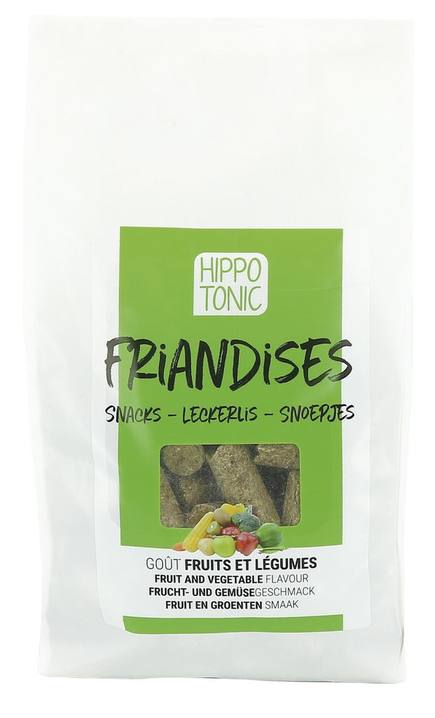 HIPPOTONIC BONBONS POUR CHEVAUX, GOÛT FRUIT ET LEGUMES