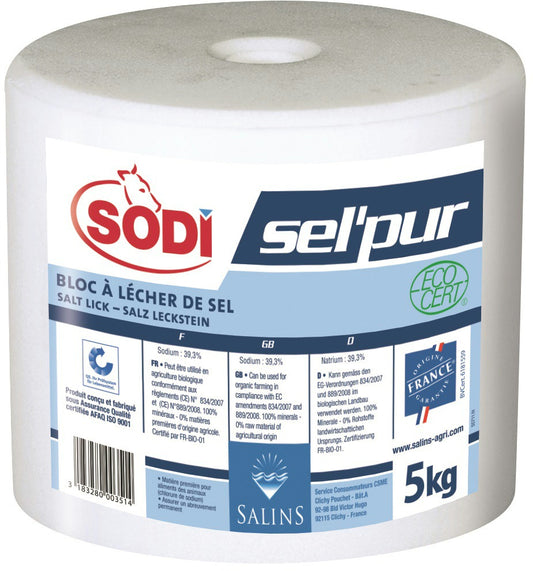 Pierre à sel / BLOC DE SEL'PUR SODI