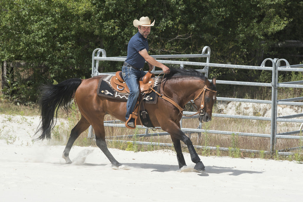 Selle western WESTRIDE BY FRANCK PERRET modèle "AURORA"