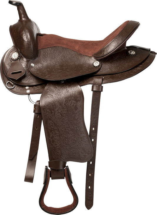 Selle western WESTRIDE "Topeka", en cuir