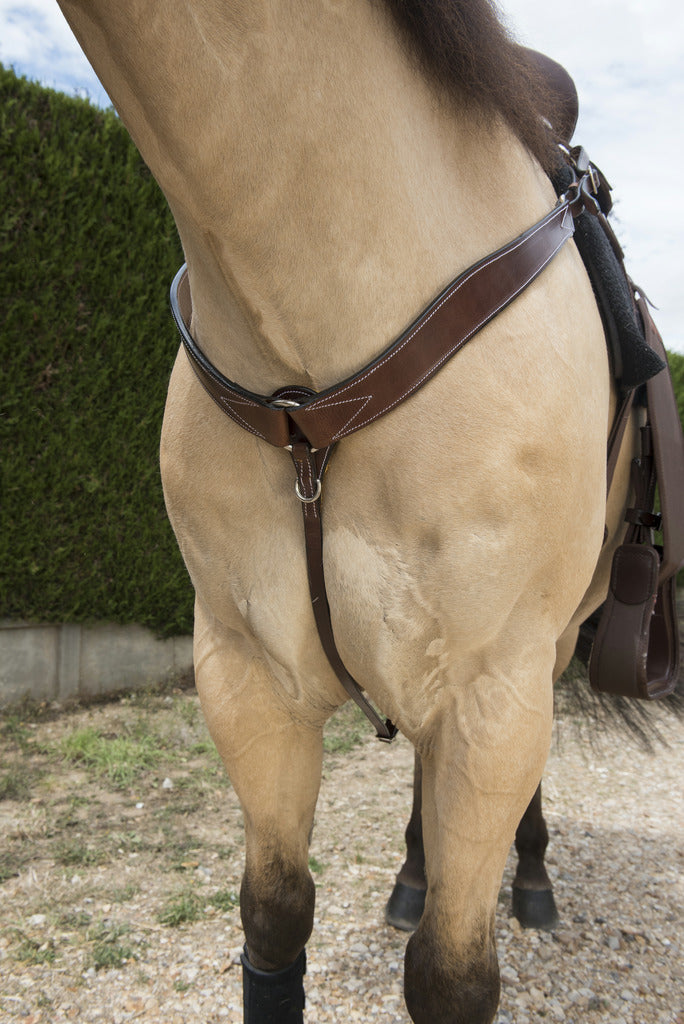 Collier de chasse western RANDOL'S surpiqué