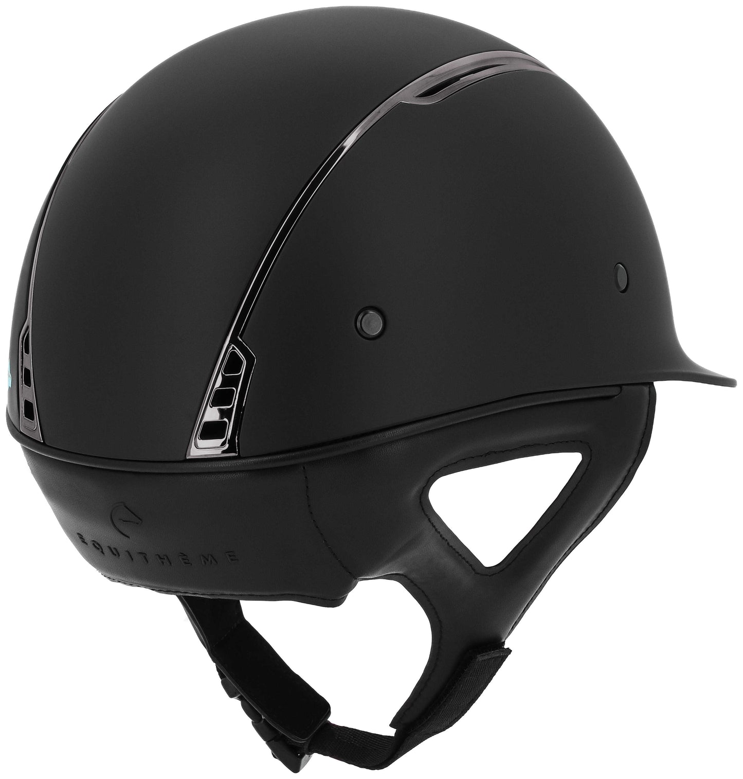 Casque EQUITHÈME - Soazy Mat - Chrome silver
