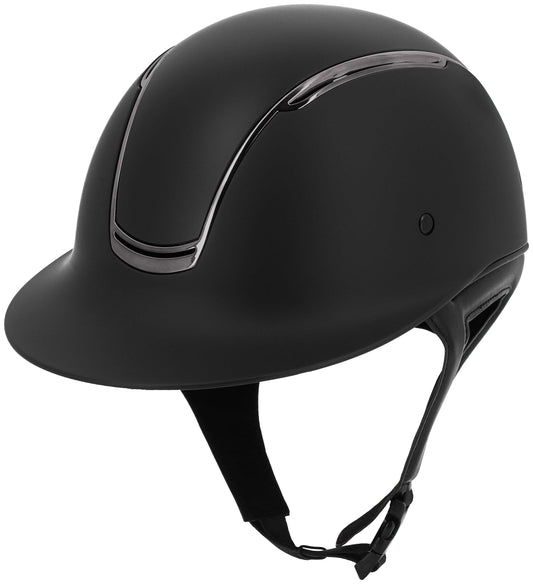 Casque EQUITHÈME - Soazy Mat - Chrome noir