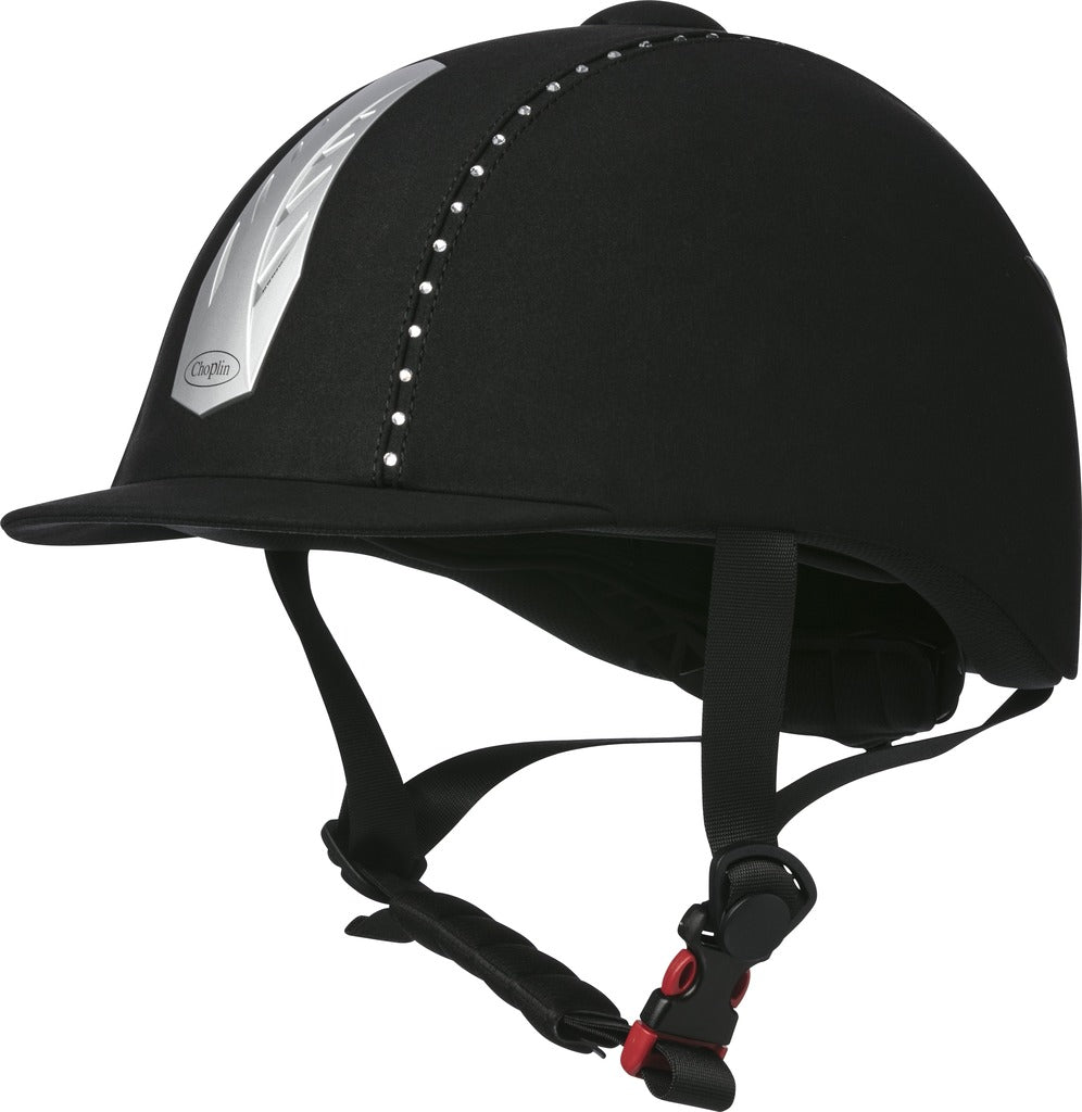 CASQUE CHOPLIN "AERO STRASS" RÉGLABLE