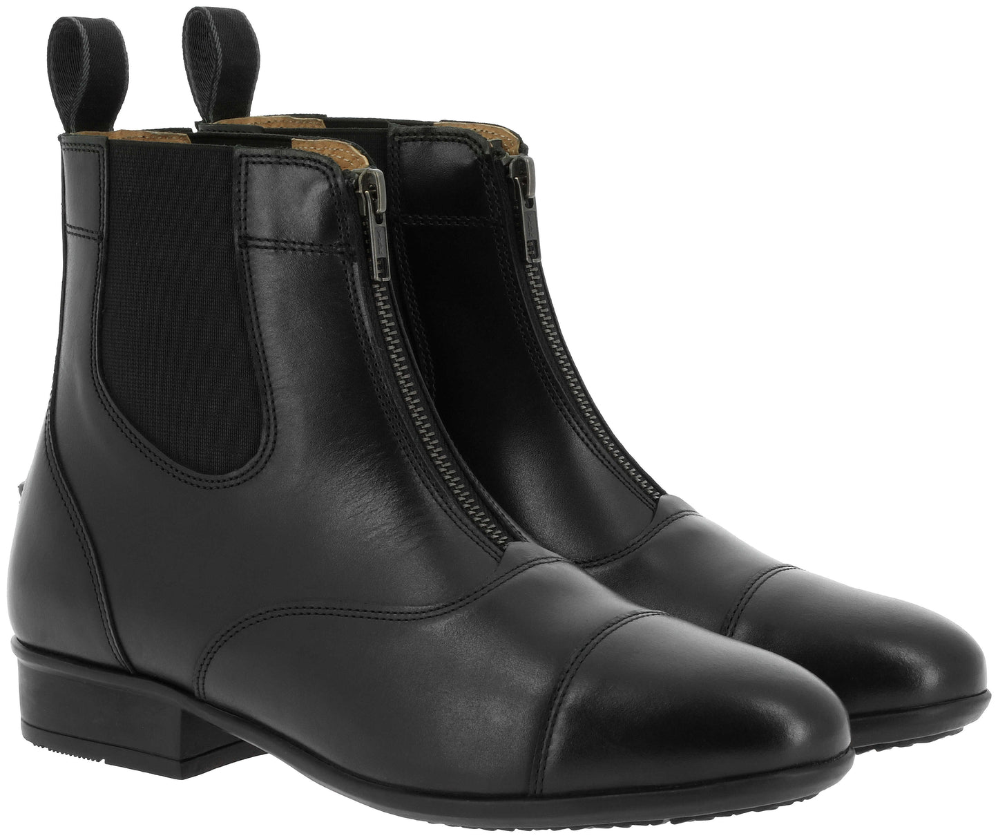Boots zip EQUITHEME - Chic - Cuir - du 36 au 45