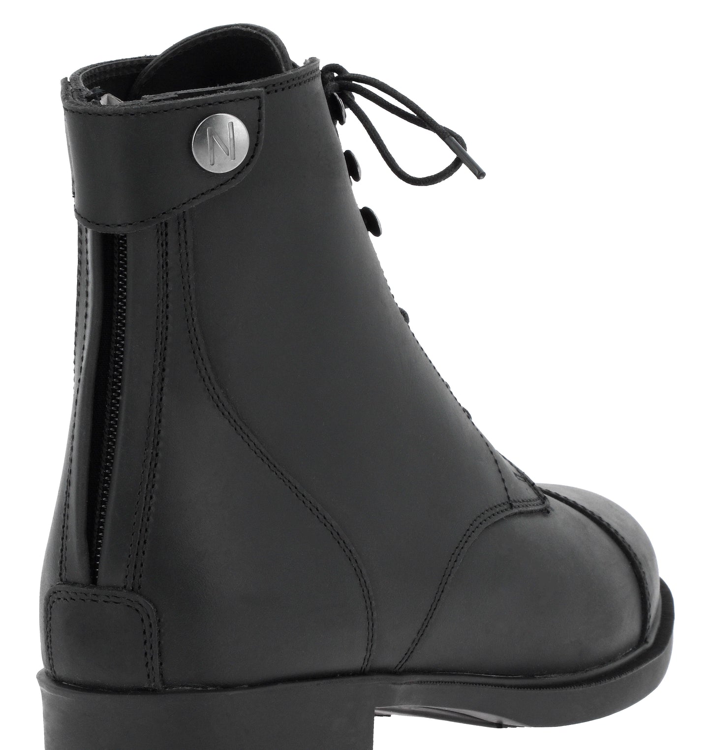 Boots NORTON - Nîmes - Zip + lacets - Cuir gras - 2 coloris - du 36 au 45