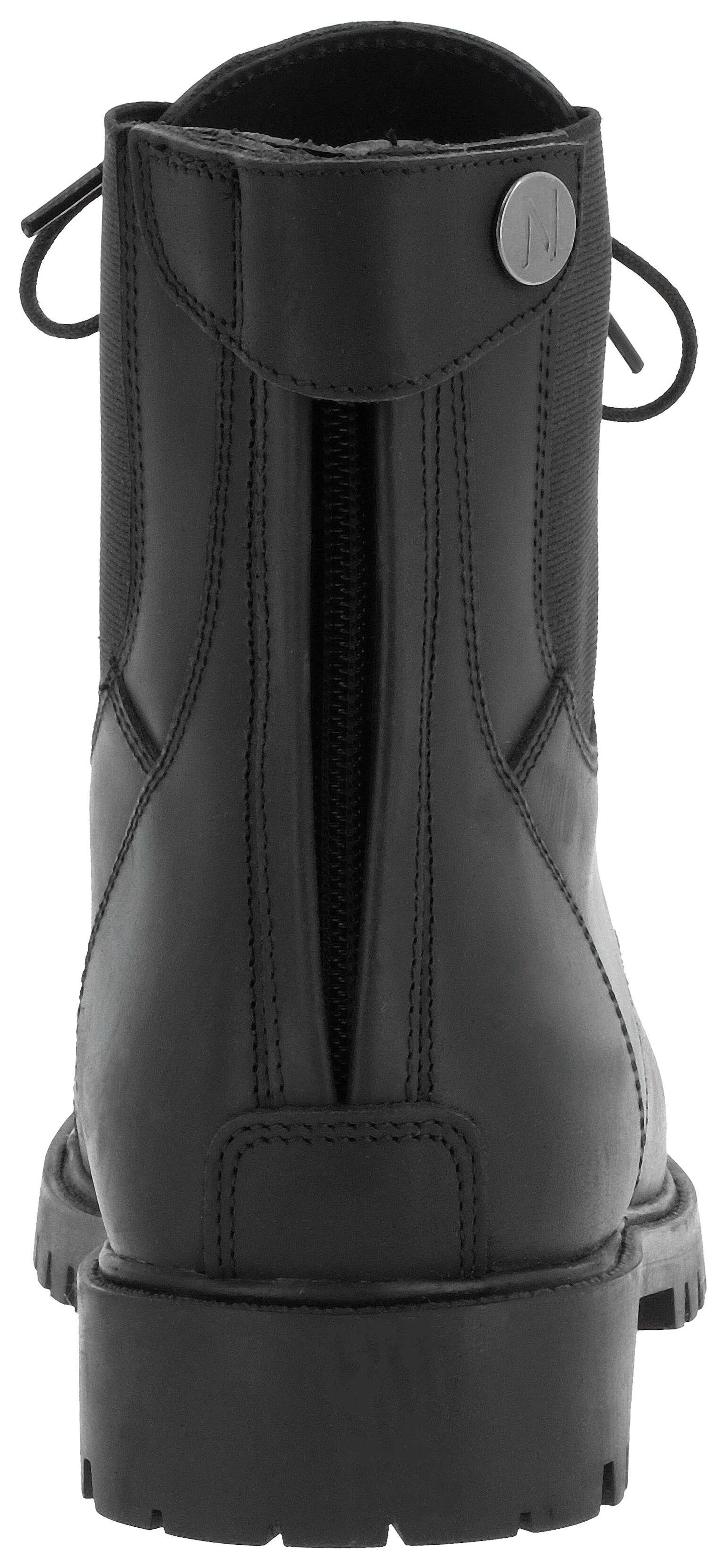 Boots lacets/zip NORTON - Vauvert - Cuir huilé - 2 coloris - du 36 au 45