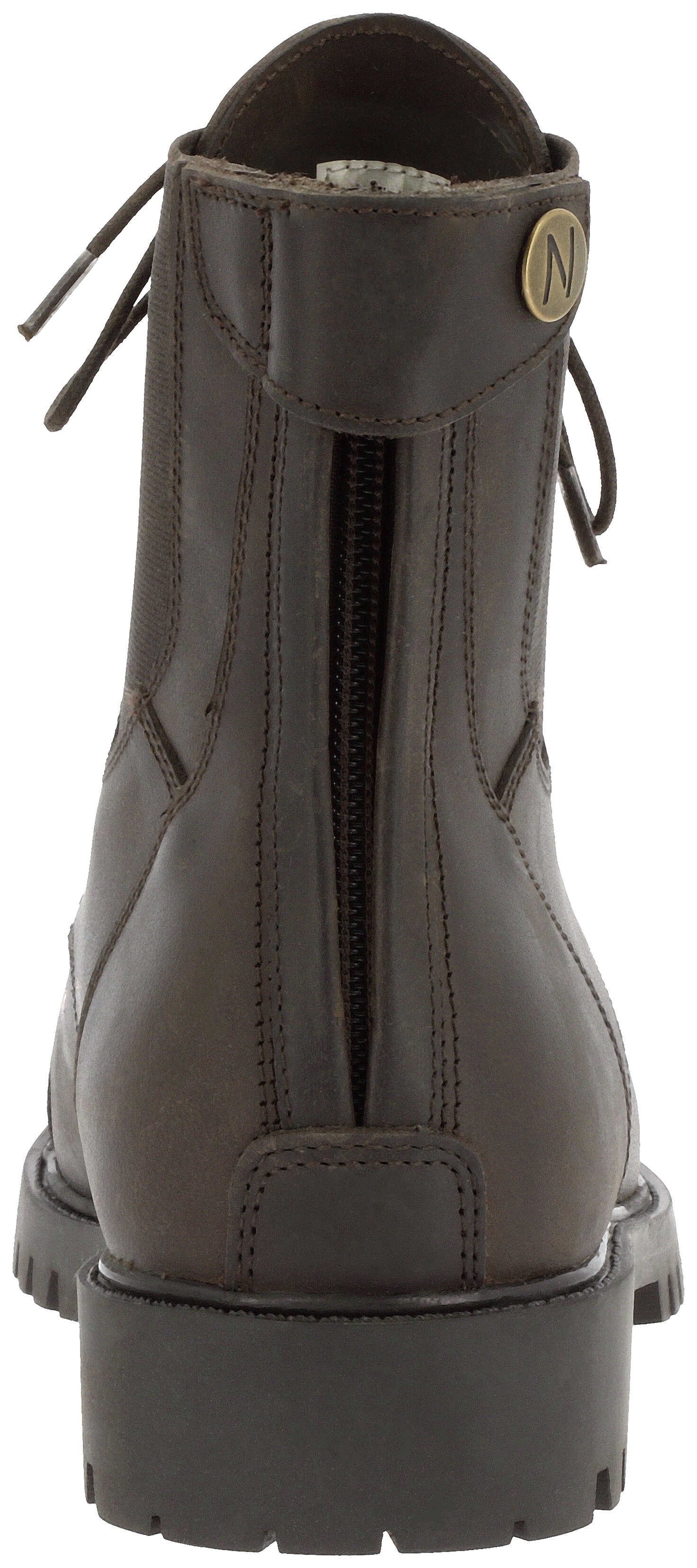 Boots lacets/zip NORTON - Vauvert - Cuir huilé - 2 coloris - du 36 au 45