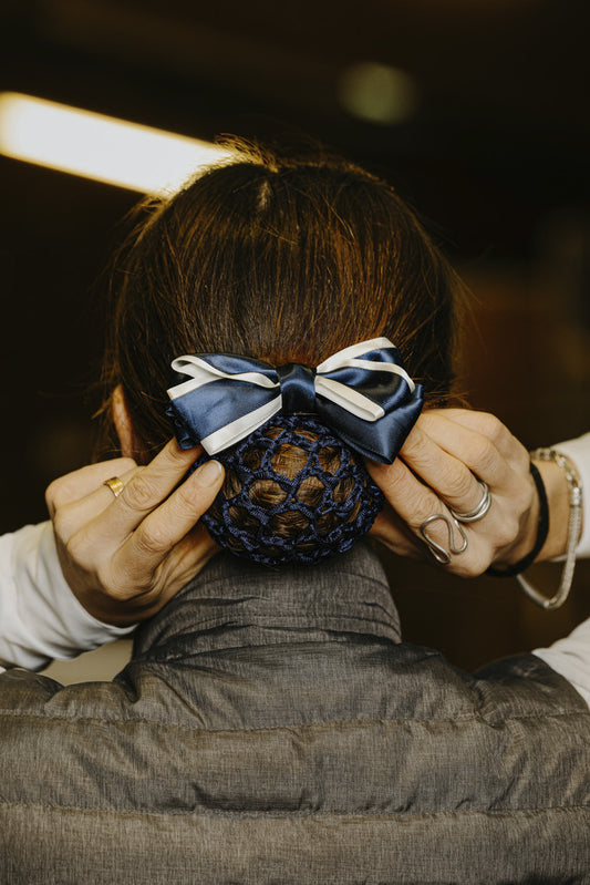 Barrette résille pour cheveux EQUITHEME "DUO"