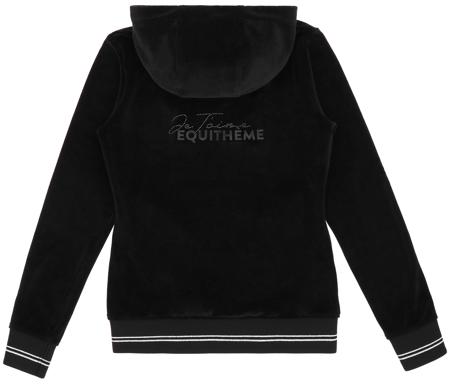 Gilet velours Je t'aime EQUITHÈME - Coline