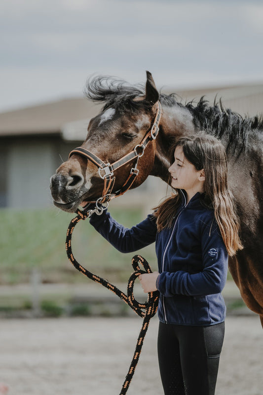 VESTE POLAIRE EQUITHÈME "LENA" ENFANT