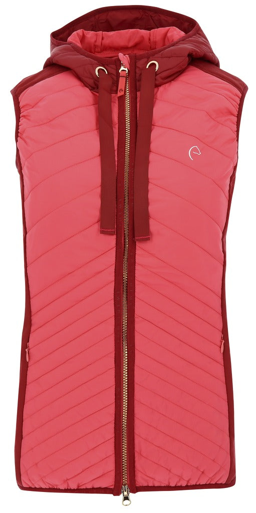 GILET EQUITHÈME "KIM", rouge