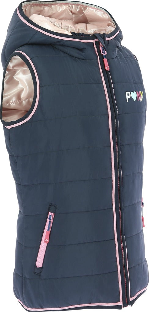 GILET RÉVERSIBLE EQUI-KIDS "JADE"