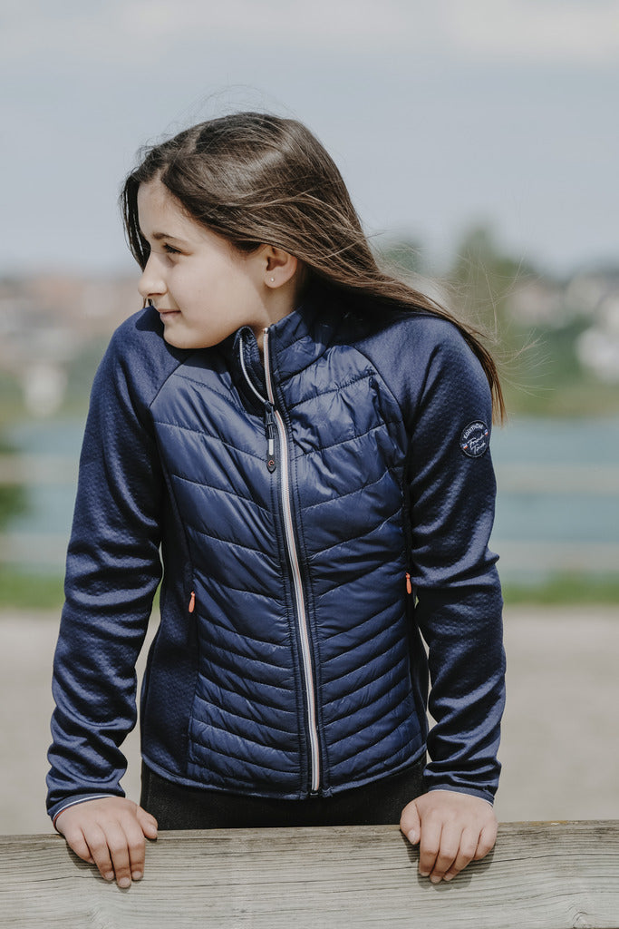 VESTE HYBRIDE EQUITHÈME "OLIVIA" ENFANT