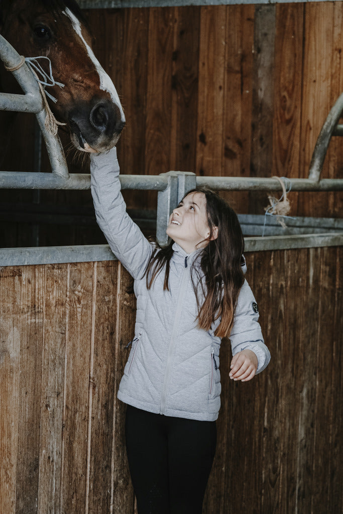 VESTE MATELASSÉE EQUITHÈME "LARA" ENFANT