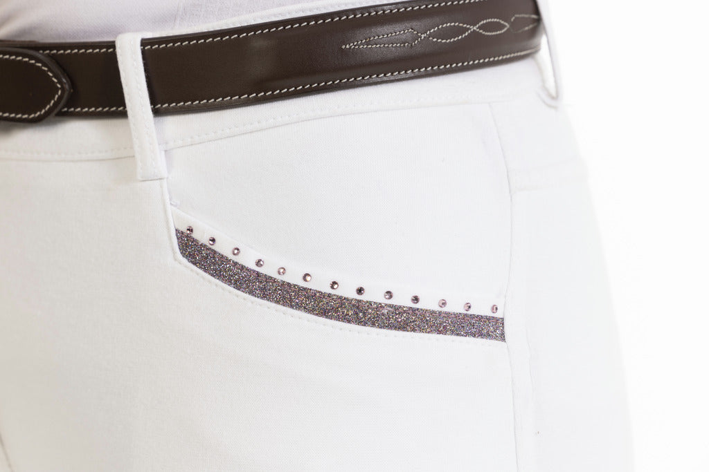 PANTALON EQUITHÈME "KIM" COTON ORGANIQUE, 3 coloris (aussi en blanc)